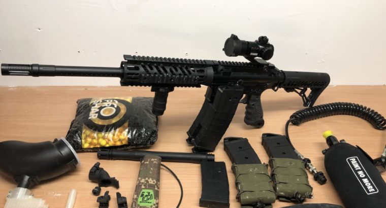 Tippmann TMC mit Ausrüstung