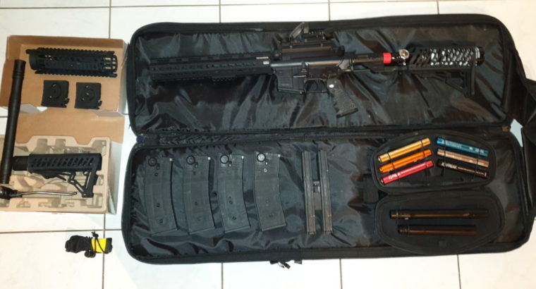 TMC komplett mit Airstock und Flasche