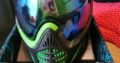 VIRTUE VIO GRAPHICS CONTOUR PAINTBALL MASKE (EMERALD)