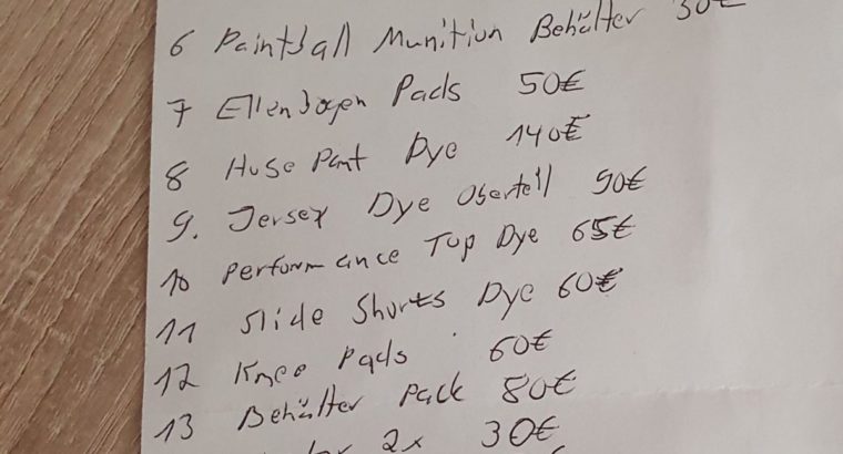 Paintball Set