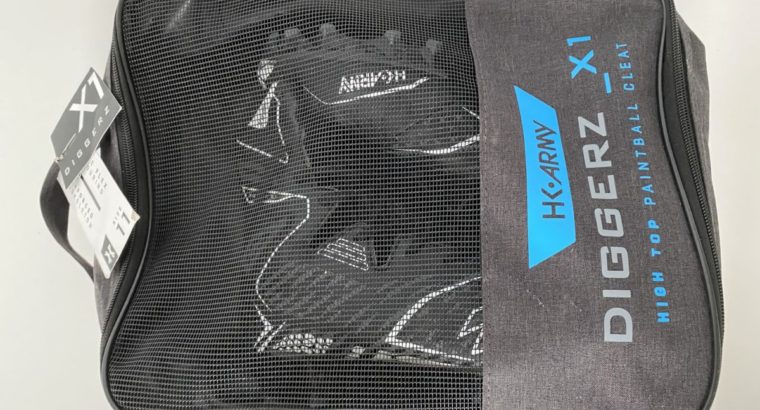 Paintball Schuhe HK Army Diggerz X1 High Top schwarz/grau