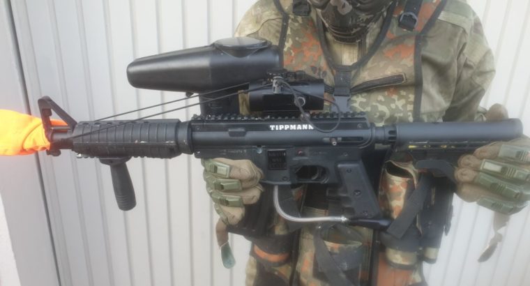 Tippman bravo one elite + viel Zubehör