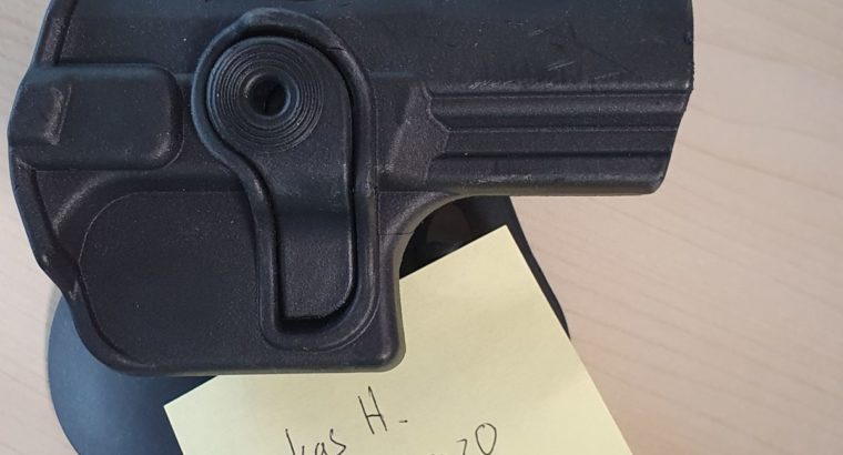 Walther Paddle-Holster Kunststoff für P99 u. PPQ M2 mit IMI-Defense back Plate