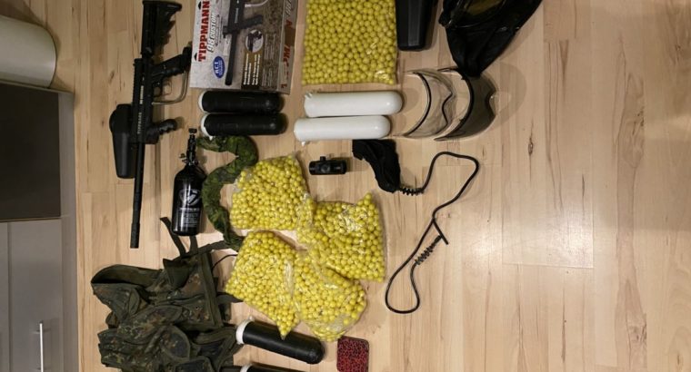 Tippmann 98 custom freak set hammerhead widowmaker dye i4