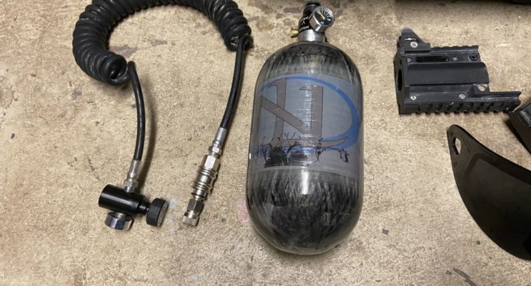 Tippmann x7 Phenom + Tippmann TipX + Zubehör