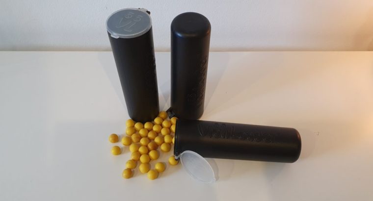 Paintball Zubehör Pots, JT Maske, Halsschutz, Halo Hopper, Läufe, Visiere, komplettes Set