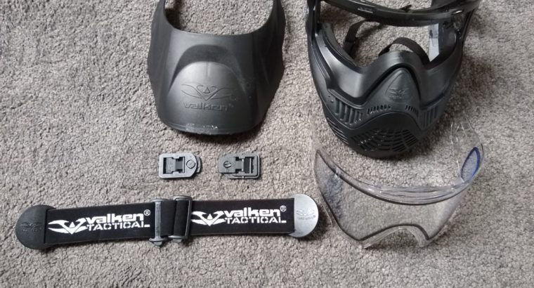 Valken MI-5 Single Lens Paintball Goggles