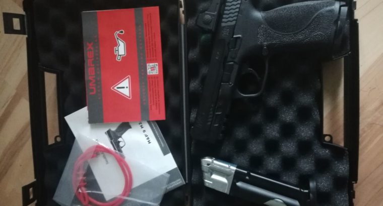 Smith & Wesson M&P9 2.0 T4E CO2-Pistole Kal. 43 +Vector Optics SCRD-10 Sphinx 1×22 Reddot