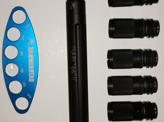 Hammerhead Laufset: Shark Tooth & Finnen & Ballsizer