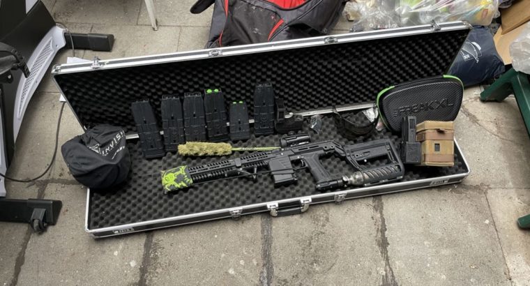 Hobbyaufgabe! Planet Eclipse Emek mg 100 und viel Zubehör !!!RESERVIERT!!!