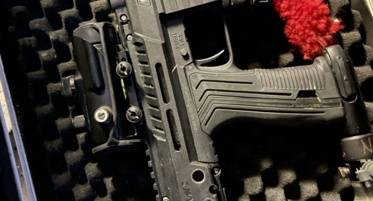 Hobbyaufgabe! Planet Eclipse Emek mg 100 und viel Zubehör !!!RESERVIERT!!!