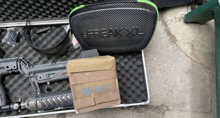 Hobbyaufgabe! Planet Eclipse Emek mg 100 und viel Zubehör !!!RESERVIERT!!!