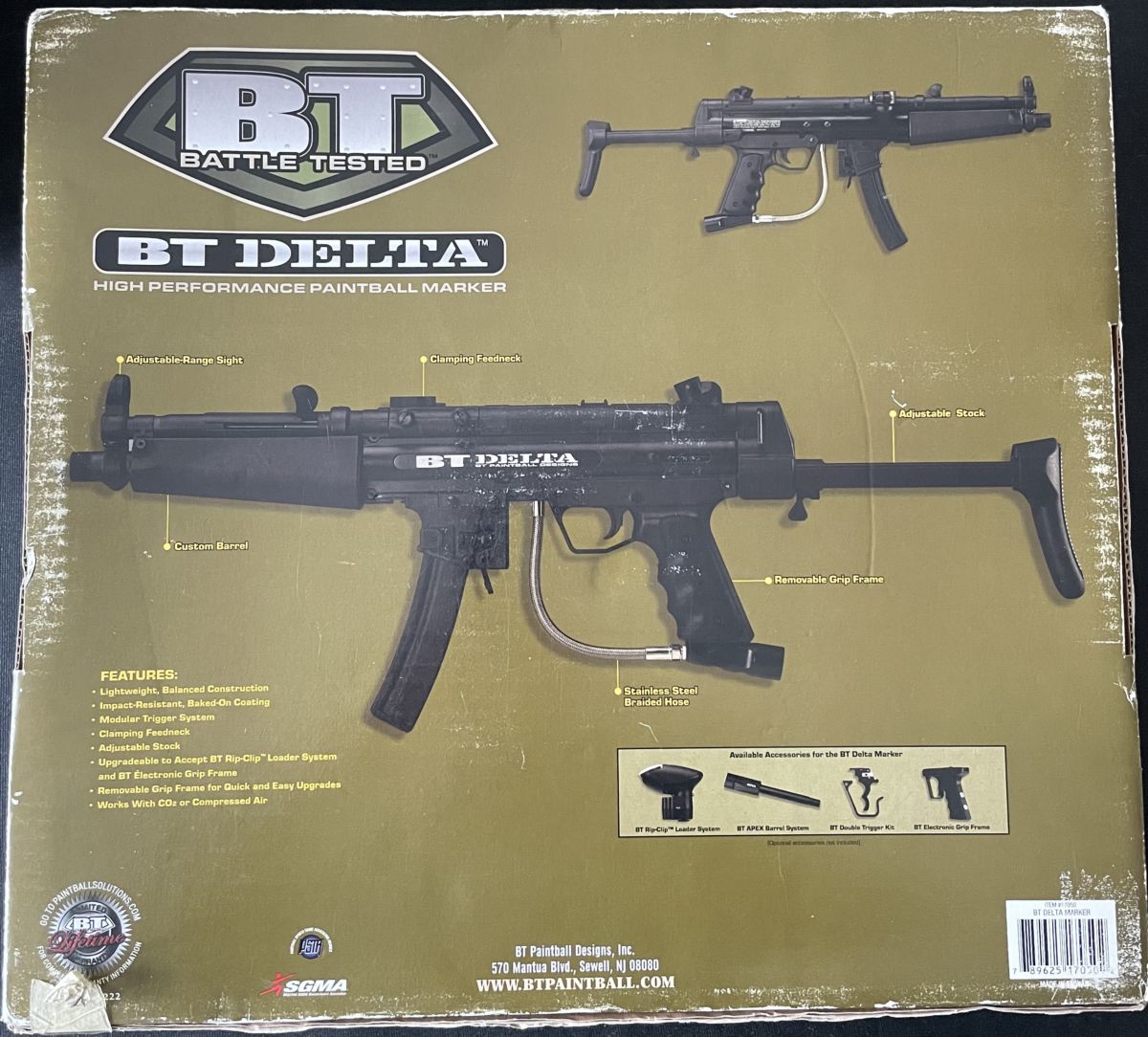 BT DELTA (StandardVersion) Paintball Markierer Paintball Basar