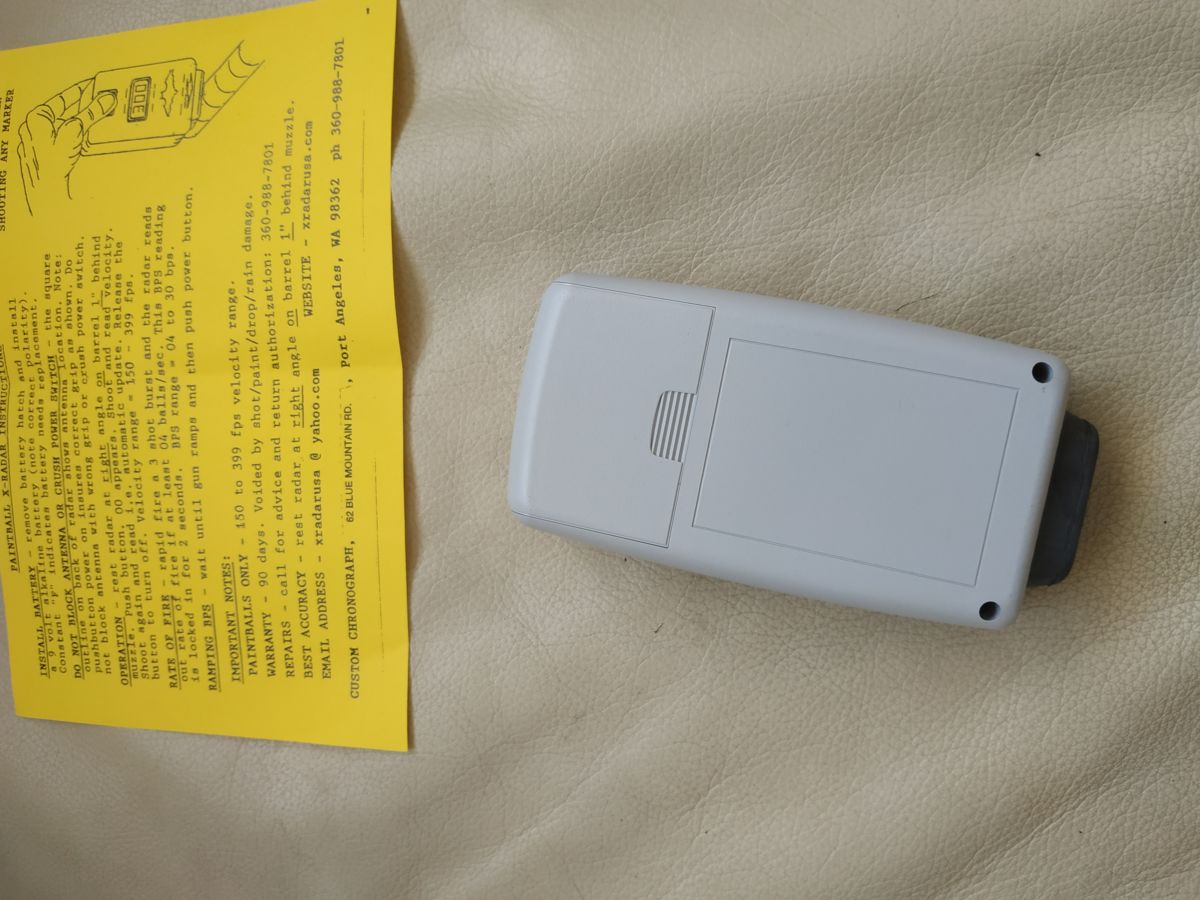 XRadar Chrono Chronograph Paintball Basar