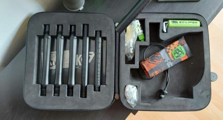 PLANET ECLIPSE ETEK 5 – SCHWARZ – SHAFT 4 – DISPLAY – UPGRADE BOLT