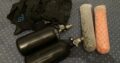 Paintball Set mit drei Markierern, Tanks und mehr