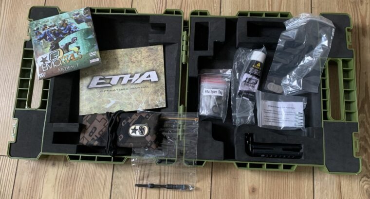 Planet Eclipse Etha SET Dye Rotor Hopper Loader Maske Valken Annex MI-7 Thermalmaske HP Flasche Redz Battlepack Pod EXAL