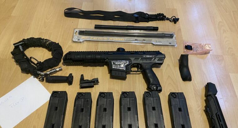 Dye Dam mit Magfed Zubehör