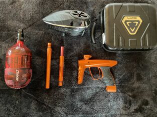 Paintballmarkierer Luxe X orange glossy