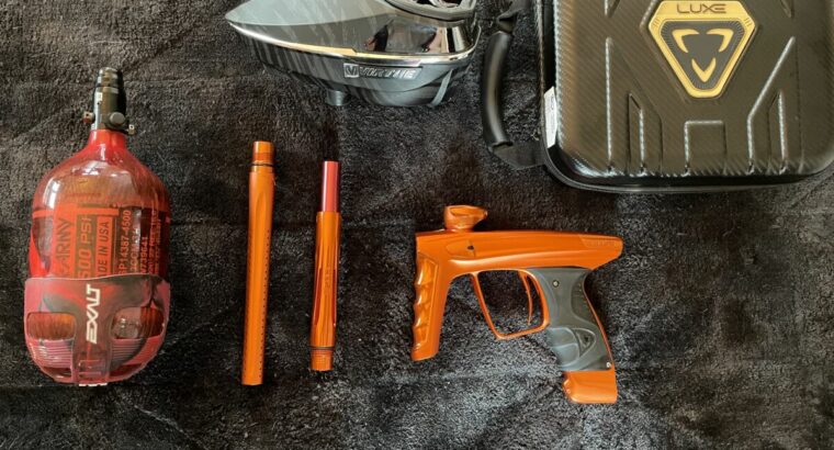 Paintballmarkierer Luxe X orange glossy