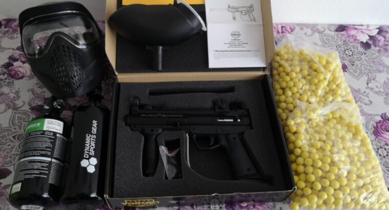 Paintball mit Zubehör