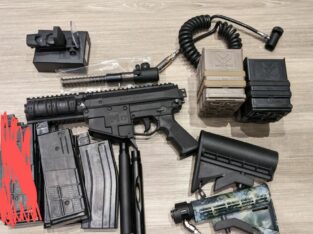 Milsig M17 mit viel Zubehör hybrid Magazin Freak uvm.