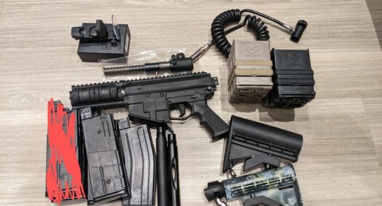 Milsig M17 mit viel Zubehör hybrid Magazin Freak uvm.