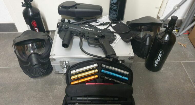 Neuwertig: Tippmann A5 Set inkl Laufset