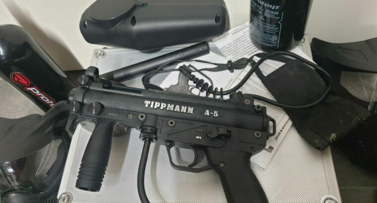 Neuwertig: Tippmann A5 Set inkl Laufset