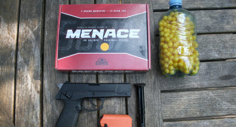 MENACE .50 Caliber Paintball Pistol
