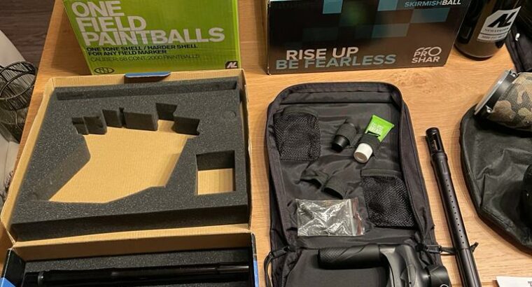 Paintball komplett Set