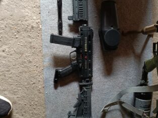 Komplettes Paintball Equipment