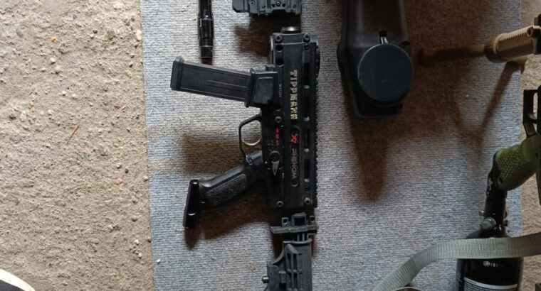 Komplettes Paintball Equipment