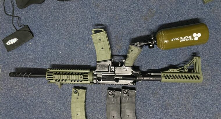 Tippmann TMC MegFeed Olive + Ausrüstung