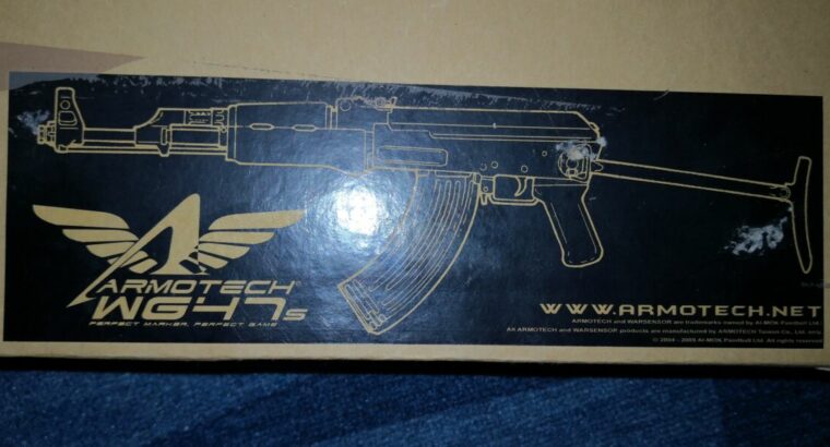Nagelneuer Armotech WG 47 Kalaschnikow Makierer Klappschaft F