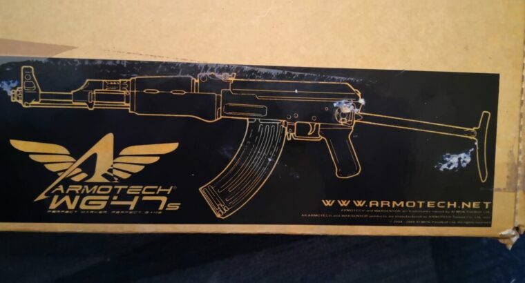 Nagelneuer Armotech WG 47 Kalaschnikow Makierer Klappschaft F
