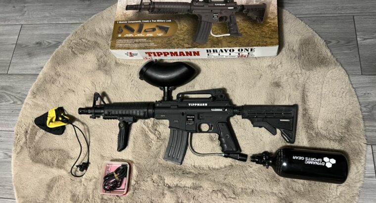 Tippmann Bravo One Elite Markierer Einsteiger-Set