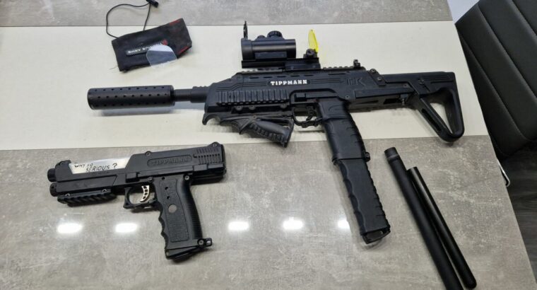 Paintball Ausrüstung komplett tcr, tippx, tippmann