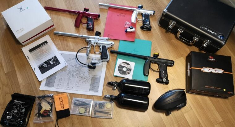 Auflösung Paintballausrüstung