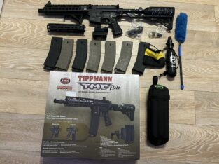 Tippmann TMC Elite + Freakset + Carbonflasche + massig Zubehör