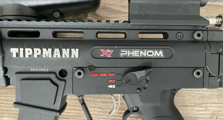 NEU Tippmann X7 Phenom komplett-Set + Weste + Maske + Ausrüstung