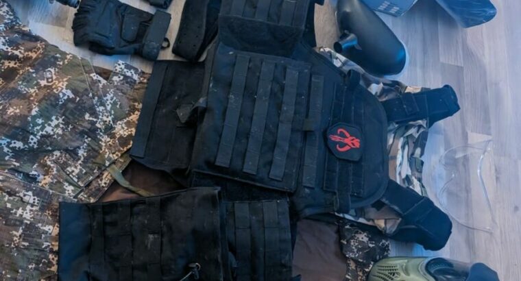 Paintball komplett set