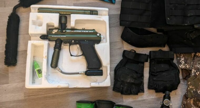Paintball komplett set