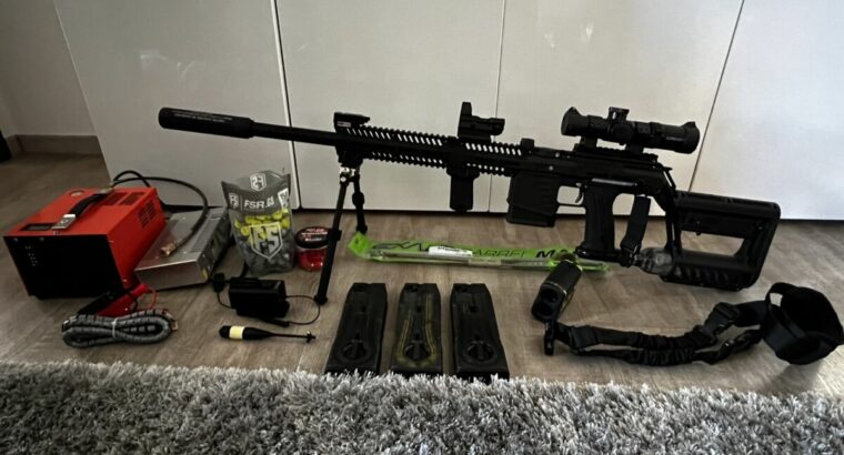 Sniper umbau – Planet Eclipse EMF100 EMEK MG100 Markierer