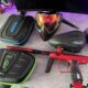 Shocker XLS + DYE Rotor 2 + 1.1L Armotech mit 300bar + Freak Set XL 16 + DYE I5 Komplett Paintball Set