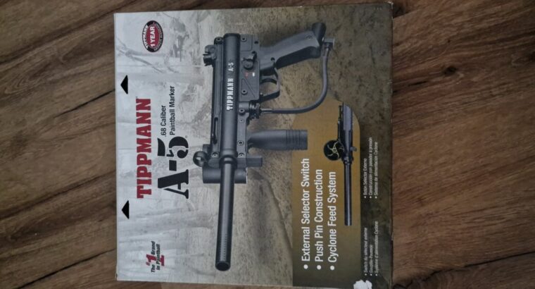 3x bespielte Tippmann A5
