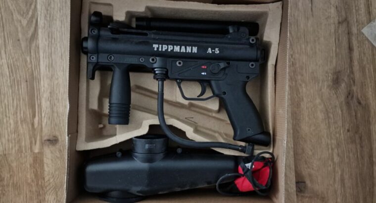 3x bespielte Tippmann A5