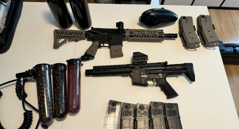 T15 PDW, Tippmann TMC, und ausrüstung