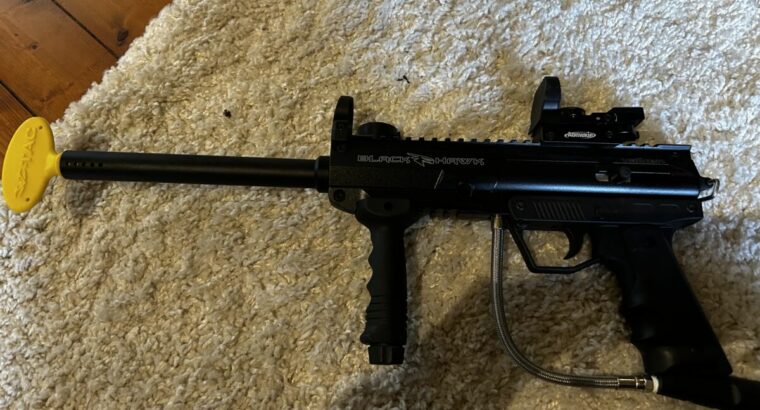 Black hawk paintball mit Zubehör