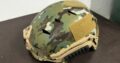EXF Helm + Halter Gehörschutz + Bolle Tactical x1000 + Mundschutz